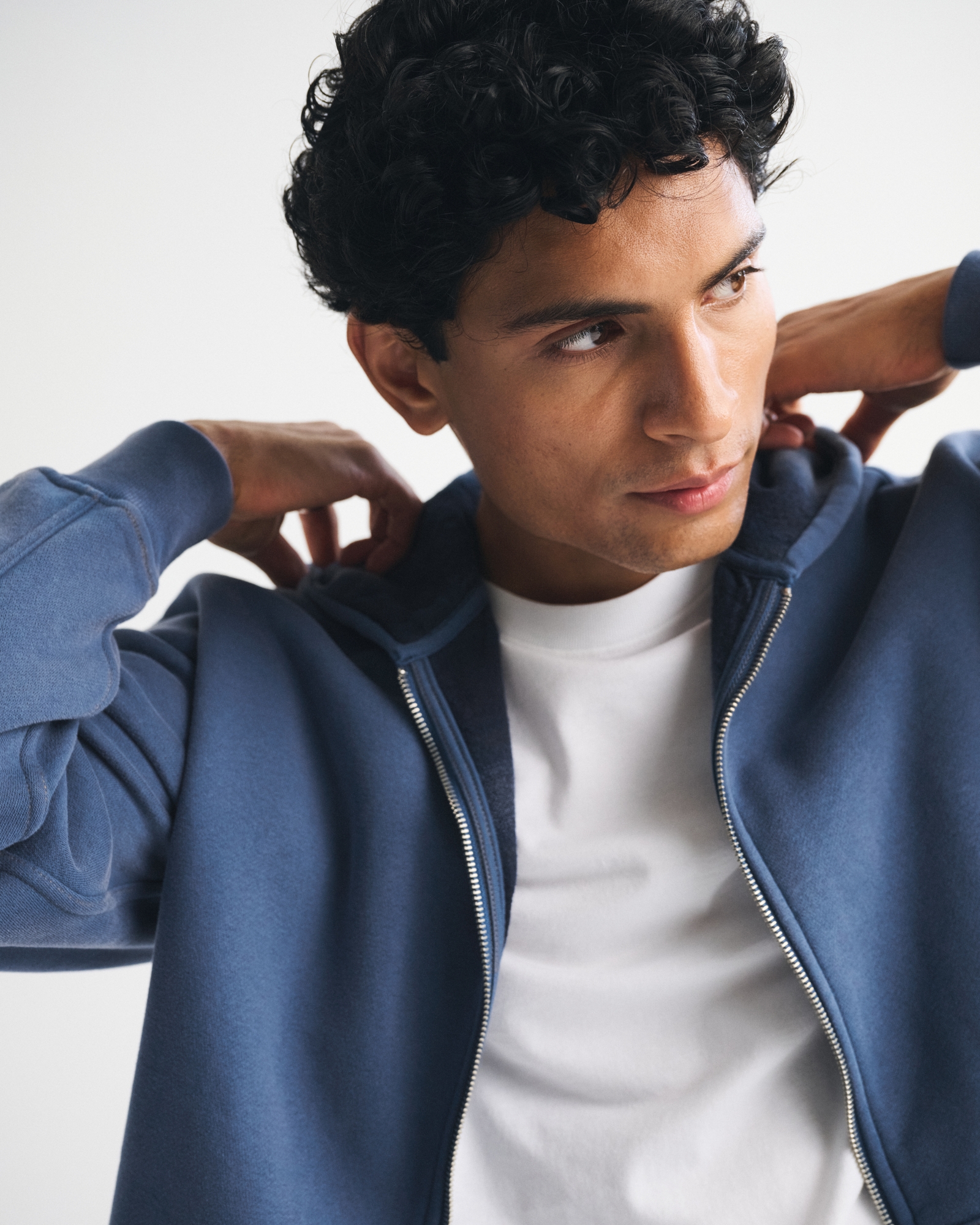 Essential Lined Full-Zip Hoodie