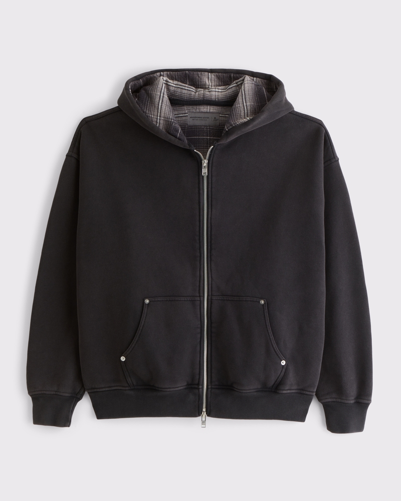 Essential Lined Full-Zip Hoodie