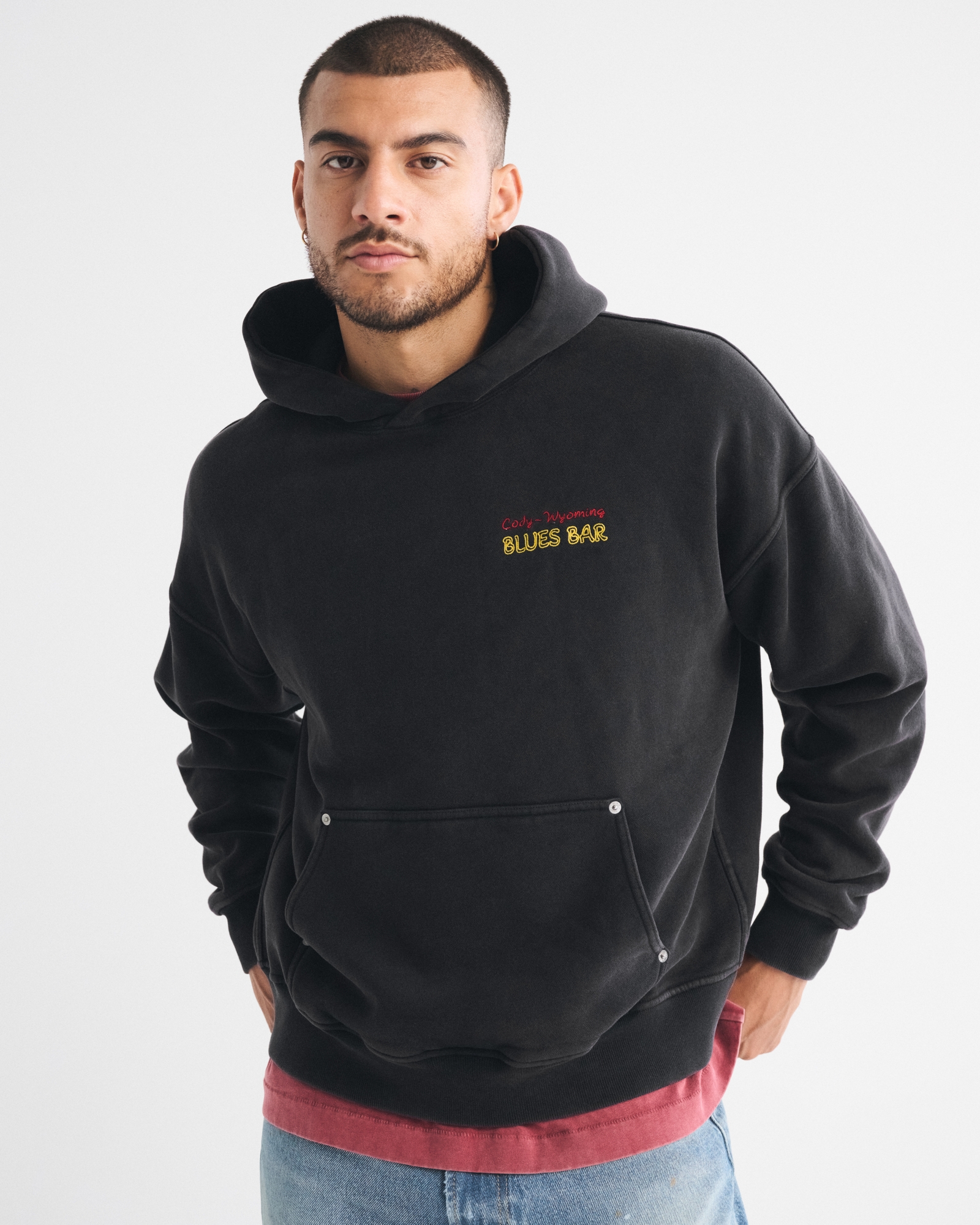 Graphic Popover Hoodie