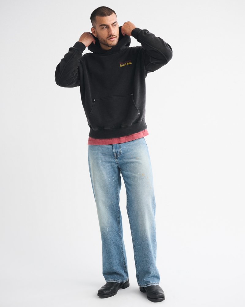 Graphic Popover Hoodie