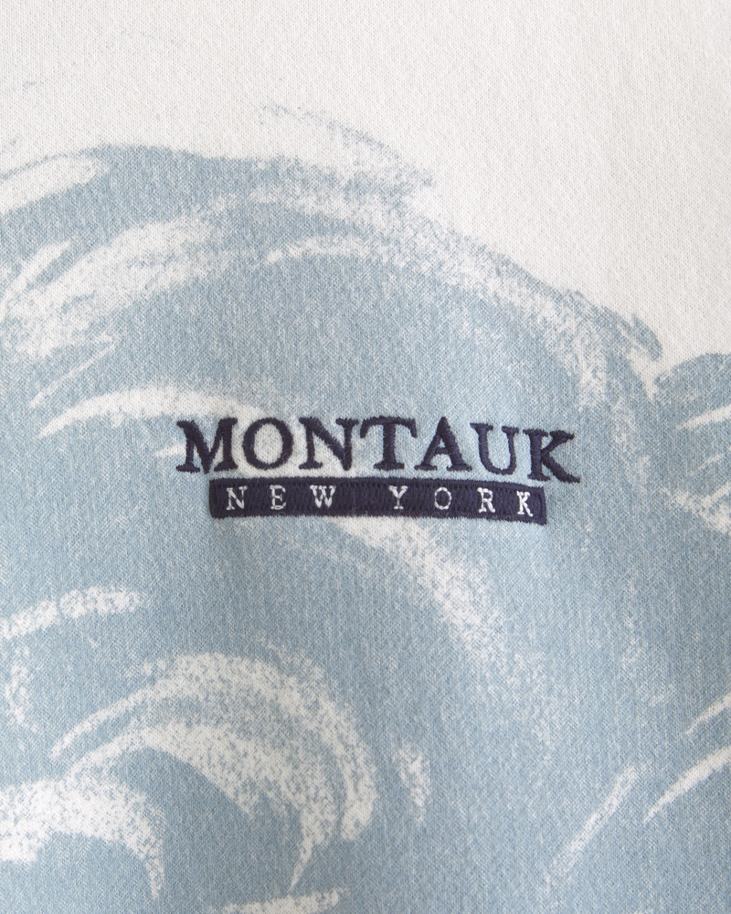 Montauk Graphic Crew Sweatshirt