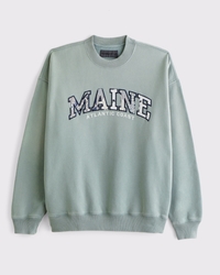 Sea Fade Maine Event Graphic Crew Sweatshirt