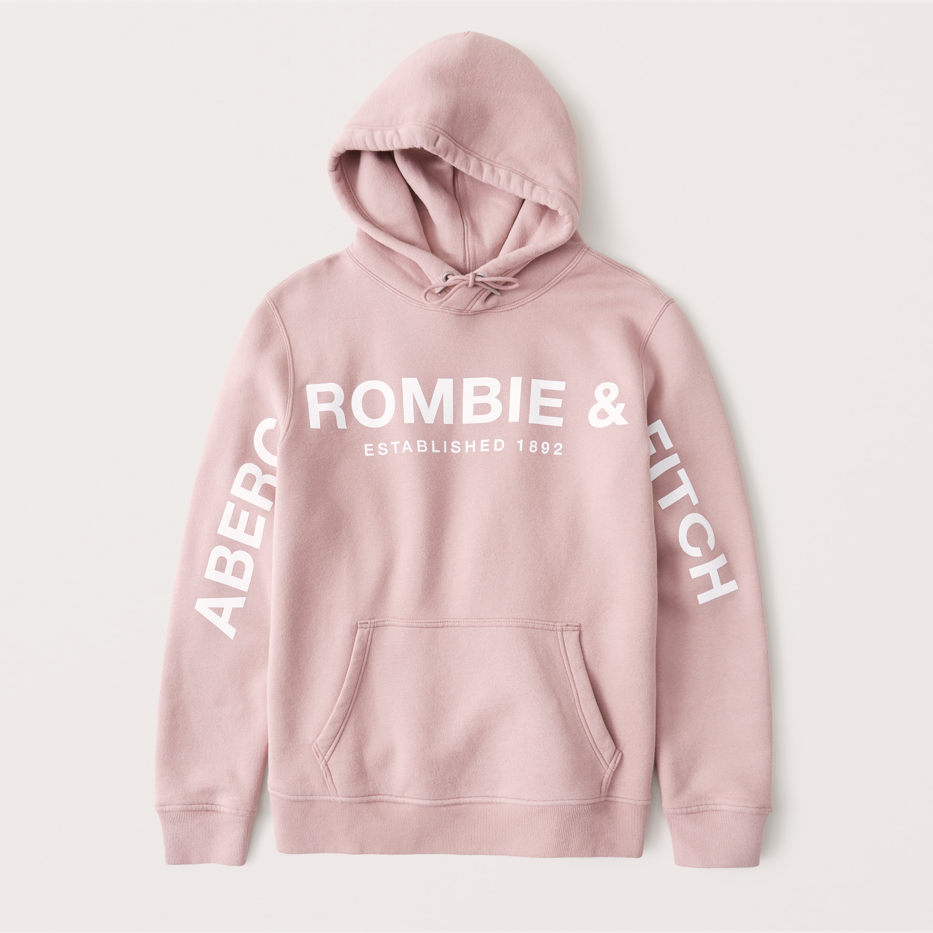 abercrombie back logo hoodie