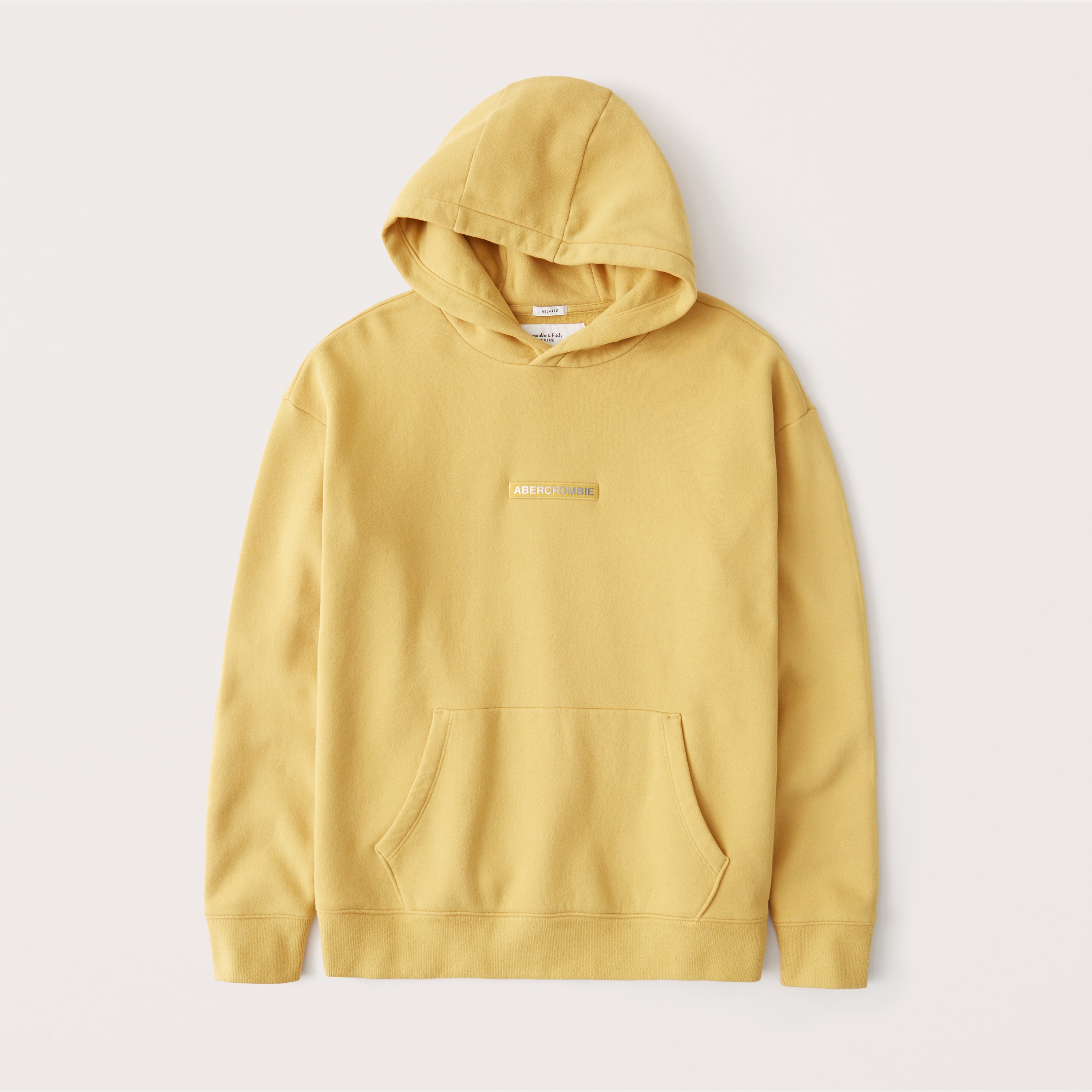 abercrombie and fitch yellow hoodie