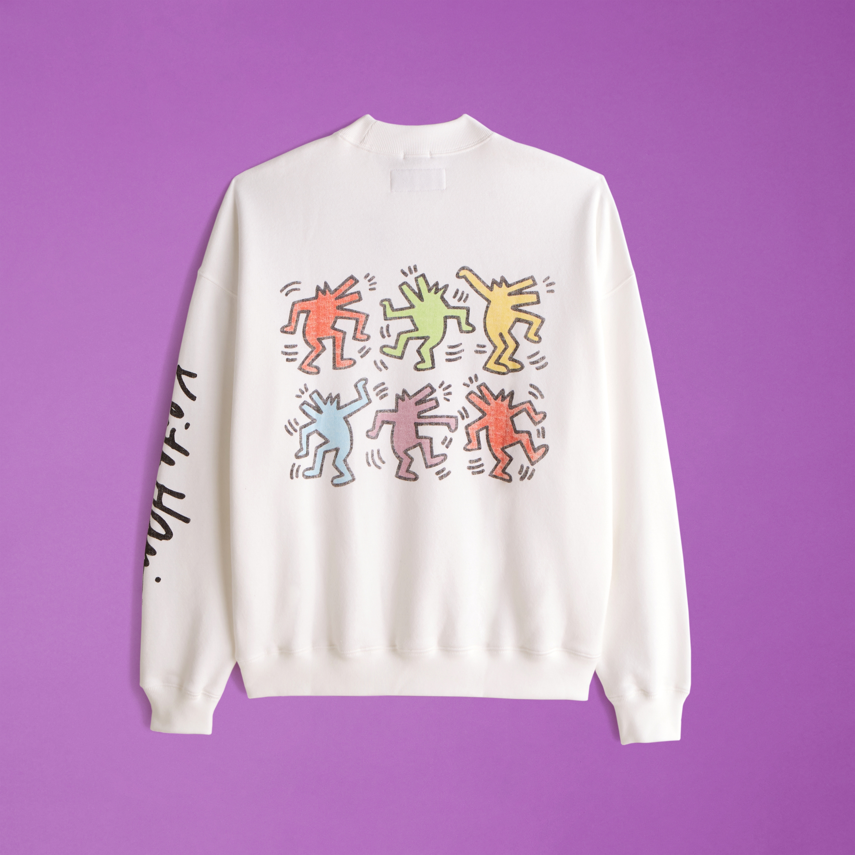 Gender Inclusive Pride Keith Haring Graphic Crew Sweatshirt