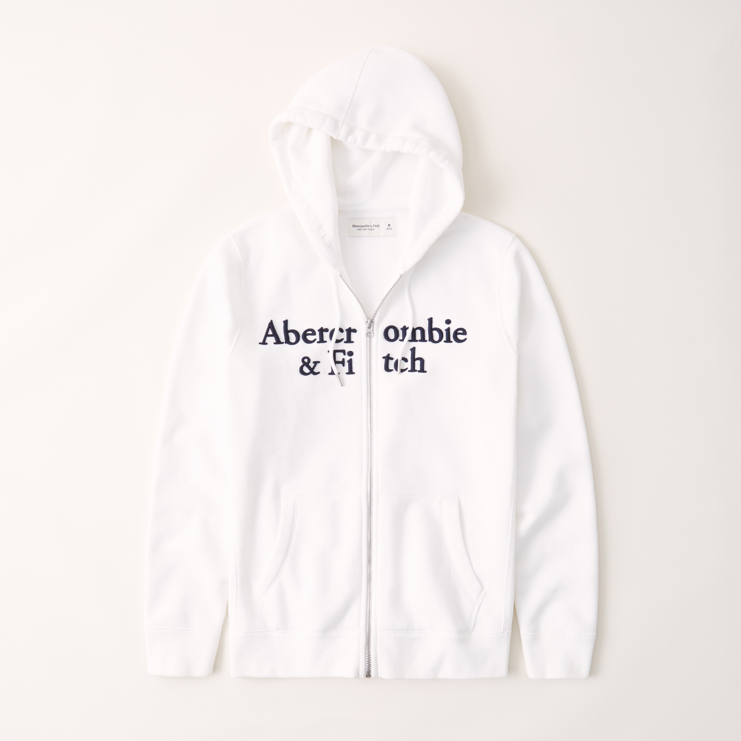 abercrombie exploded logo hoodie