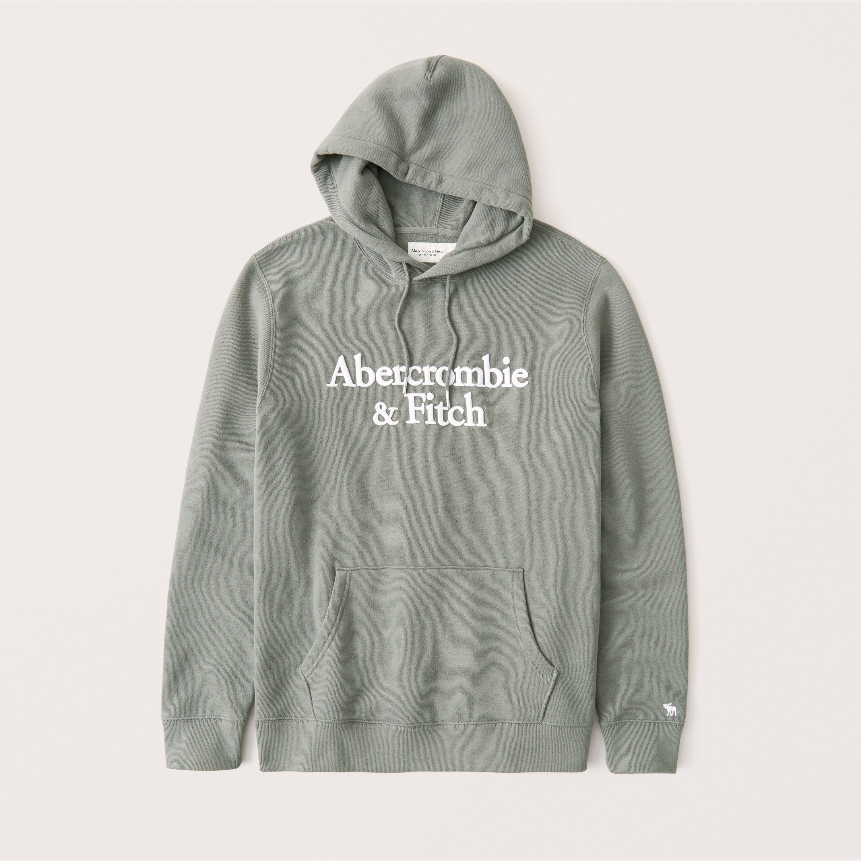 abercrombie back logo hoodie