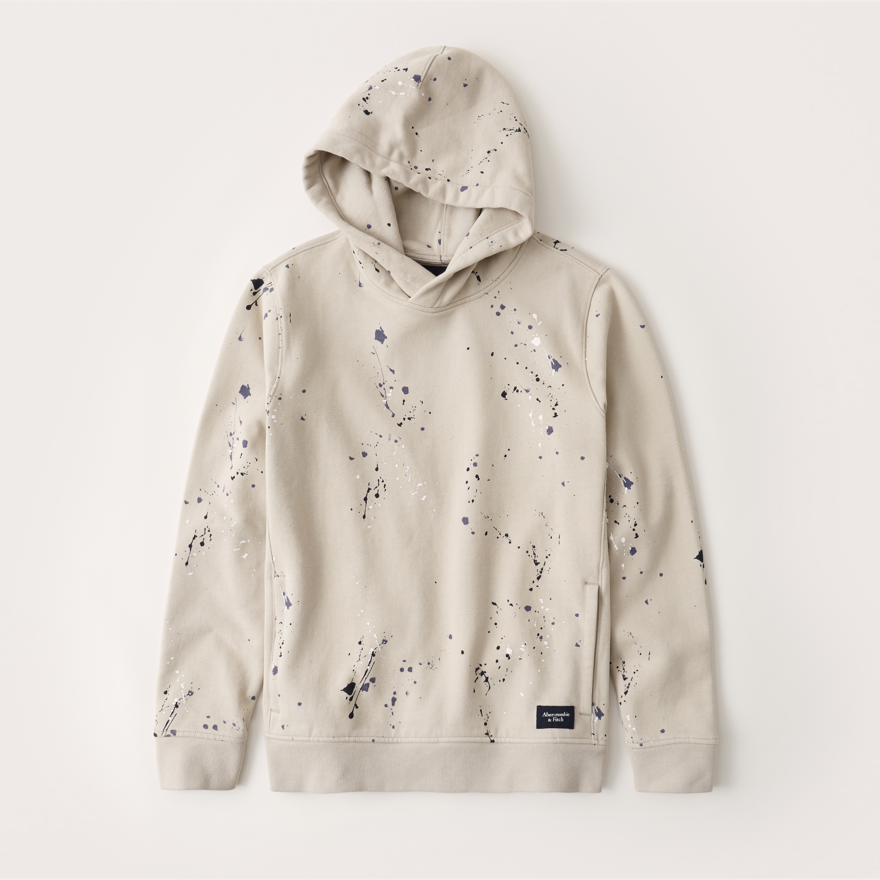 abercrombie paint splatter hoodie