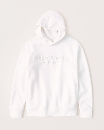 Men's The A&F Perfect Popover Logo Hoodie Men's Clearance