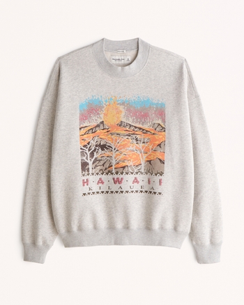 graphic crewneck