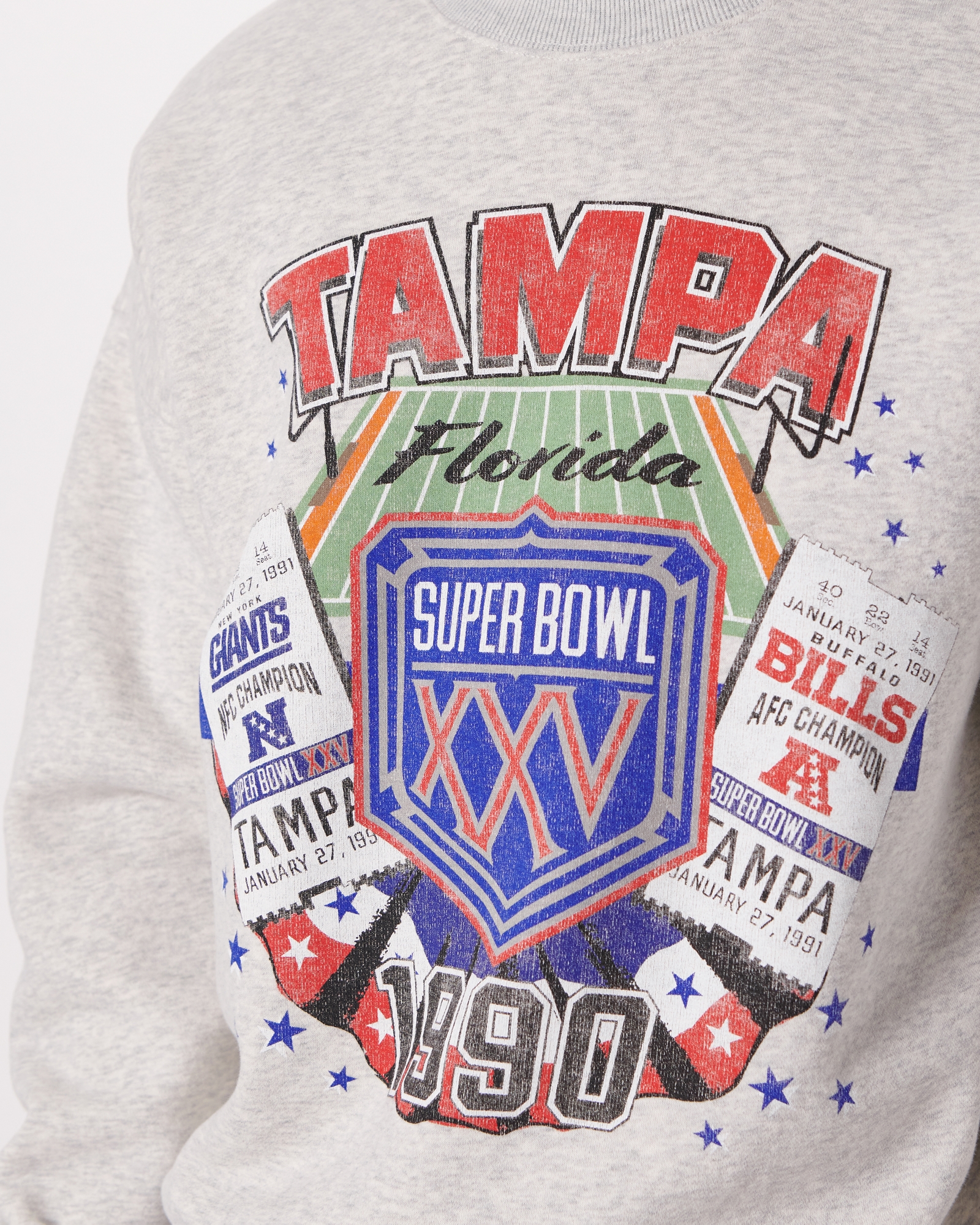 Abercrombie Shop Denver Broncos Super Bowl Champions Crew Sweatshirt