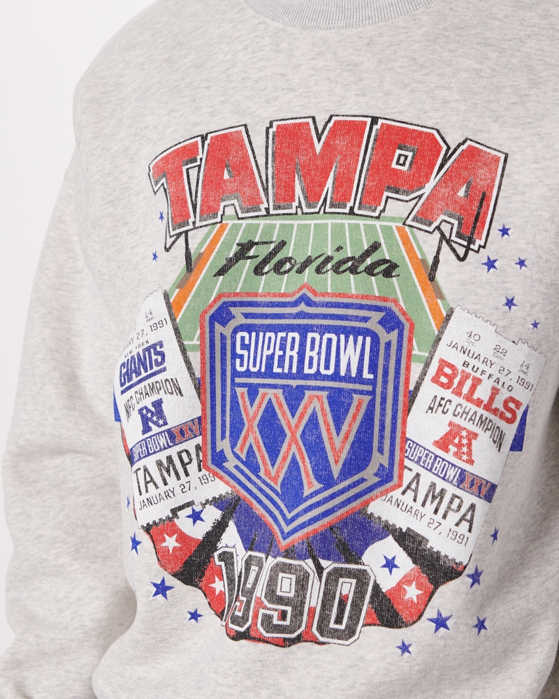 VintageSweetTee Tampa Bay Buccaneers Super Bowl XLIII // Super Bowl Football Graphic Zip Up Sweatshirt Jacket (Rare One of A Kind)