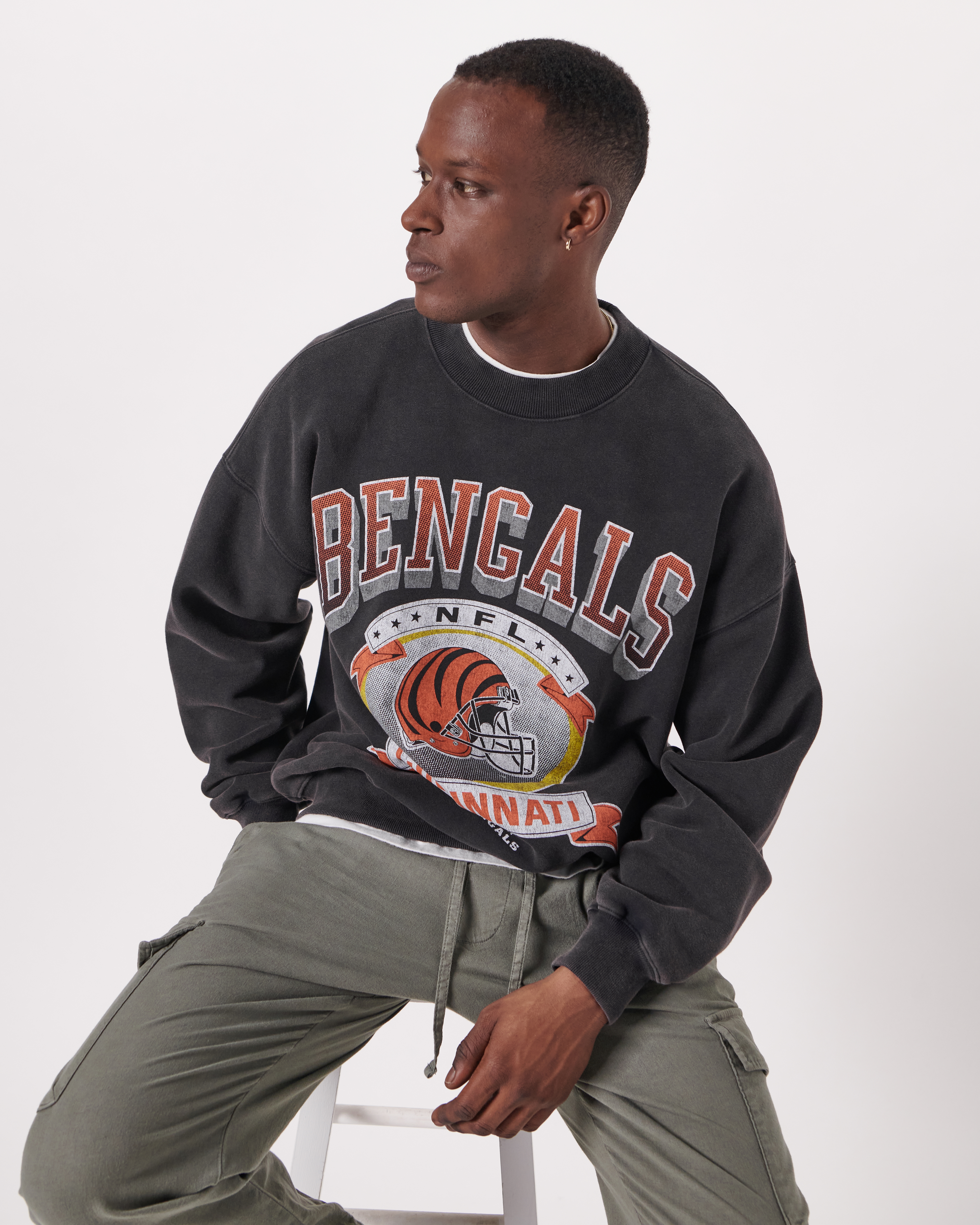 Cincinnati bengals outlet women's sweatshirts