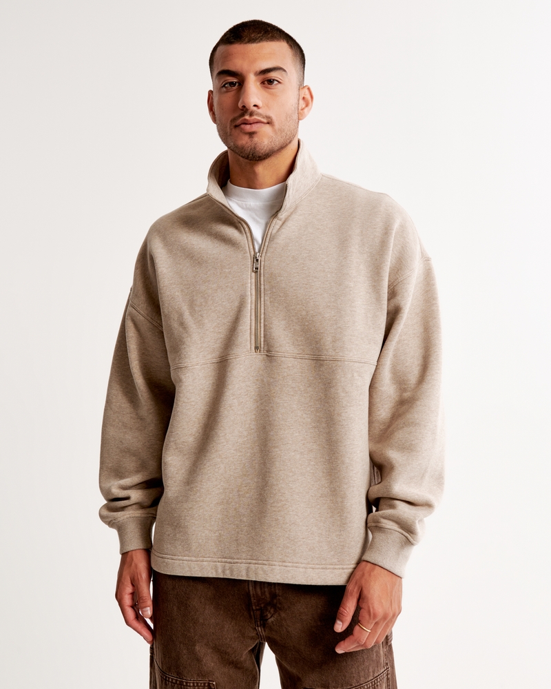 Men's Essential Half-Zip Sweatshirt, Men's