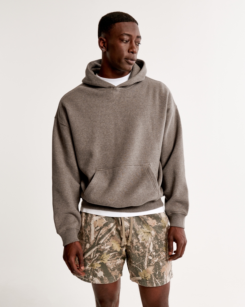 Men's Essential Popover Hoodie, Men's Tops