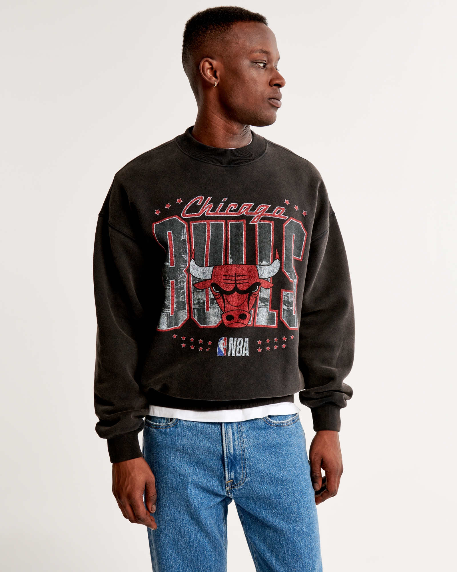 NBA Chicago Bulls Oversized Sweatshirt