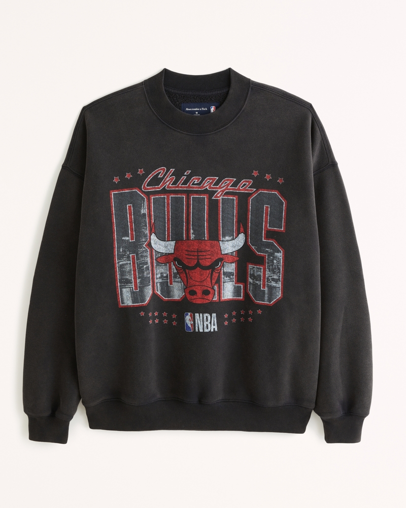 abercrombie oversized crew sweatshirt