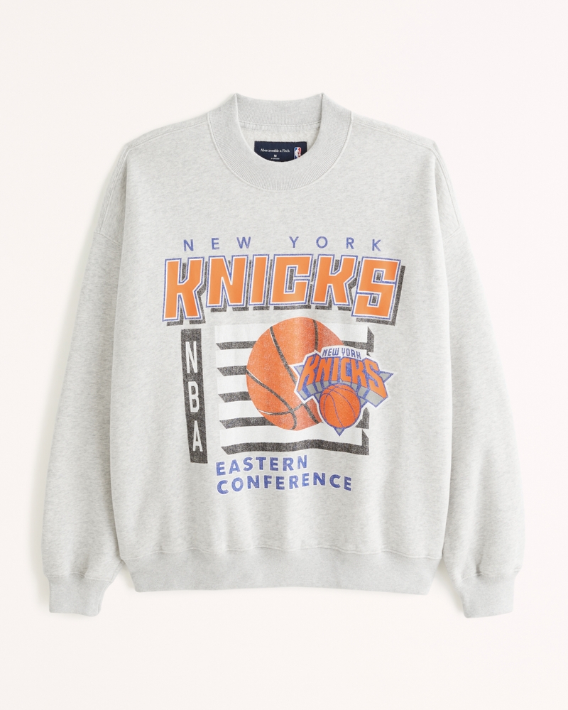 Boston Celtics NBA All Over Crew Sweatshirt By Mitchell & Ness - Mens