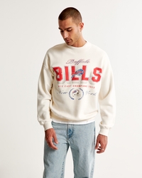 Men's Buffalo Bills Graphic Crew Sweatshirt, Men's Fall Outfitting