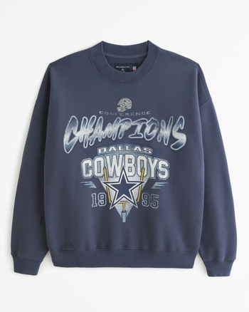 Vintage 1995 Logo 7 Dallas Cowboys Crewneck Sweatshirt Sz Xl Good Condition