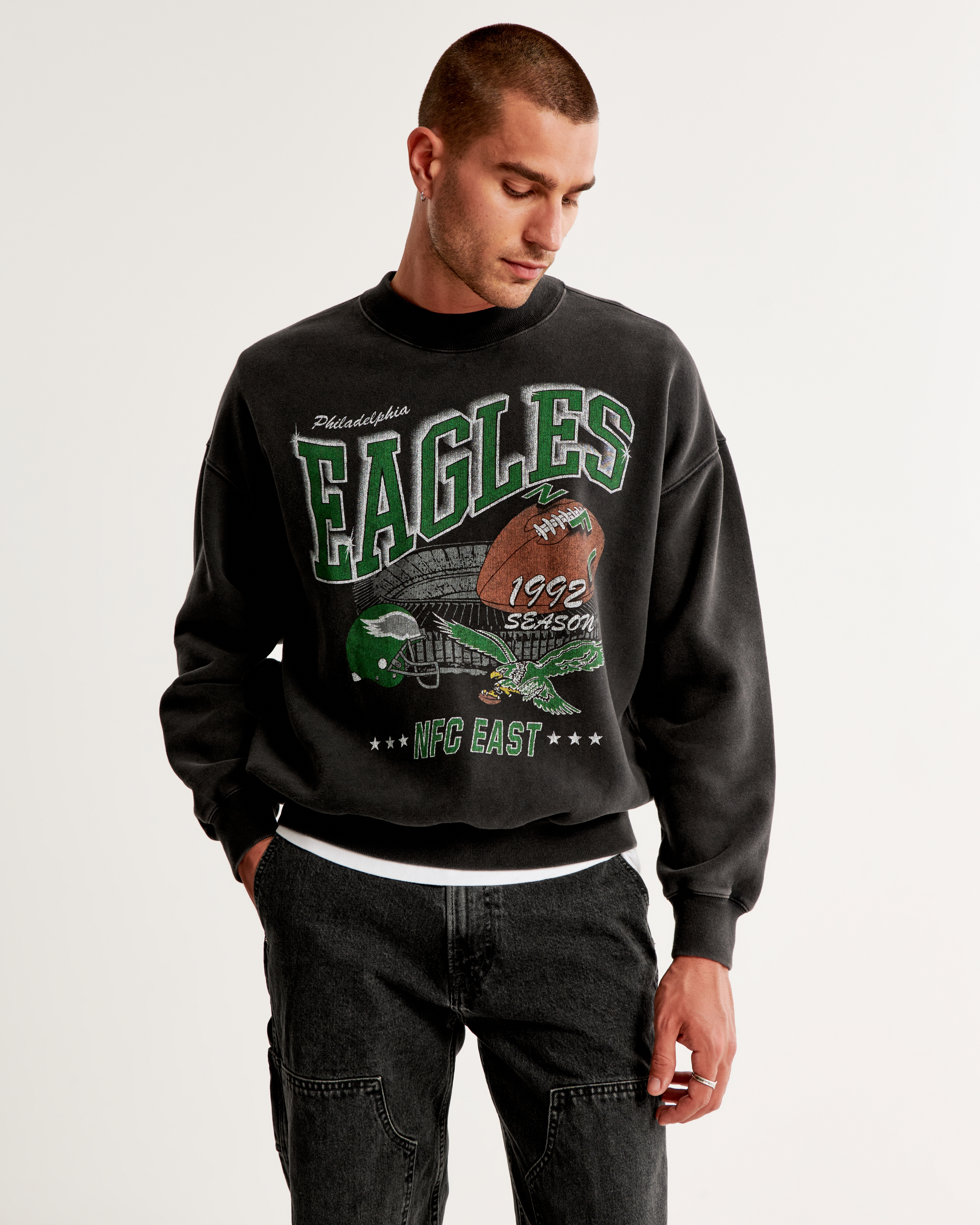 Eagles 2025 crew sweatshirt