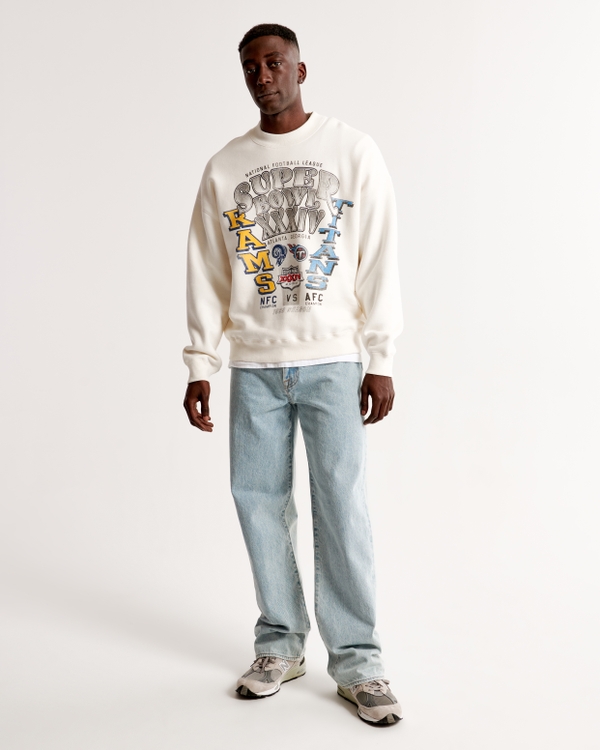 Vintage Super Bowl Graphic Crew Sweatshirt