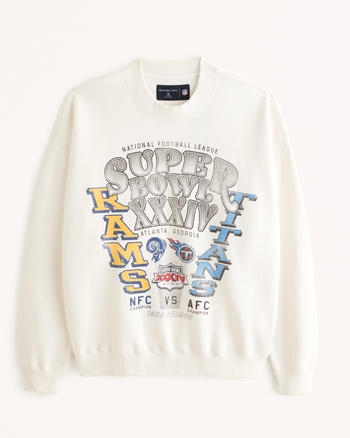 Vintage Super Bowl Graphic Crew Sweatshirt