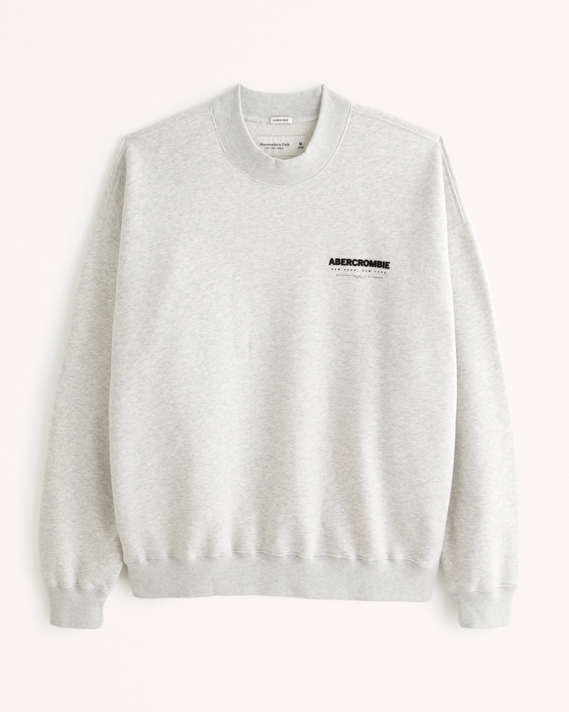 Micro-Logo Crew Sweatshirt