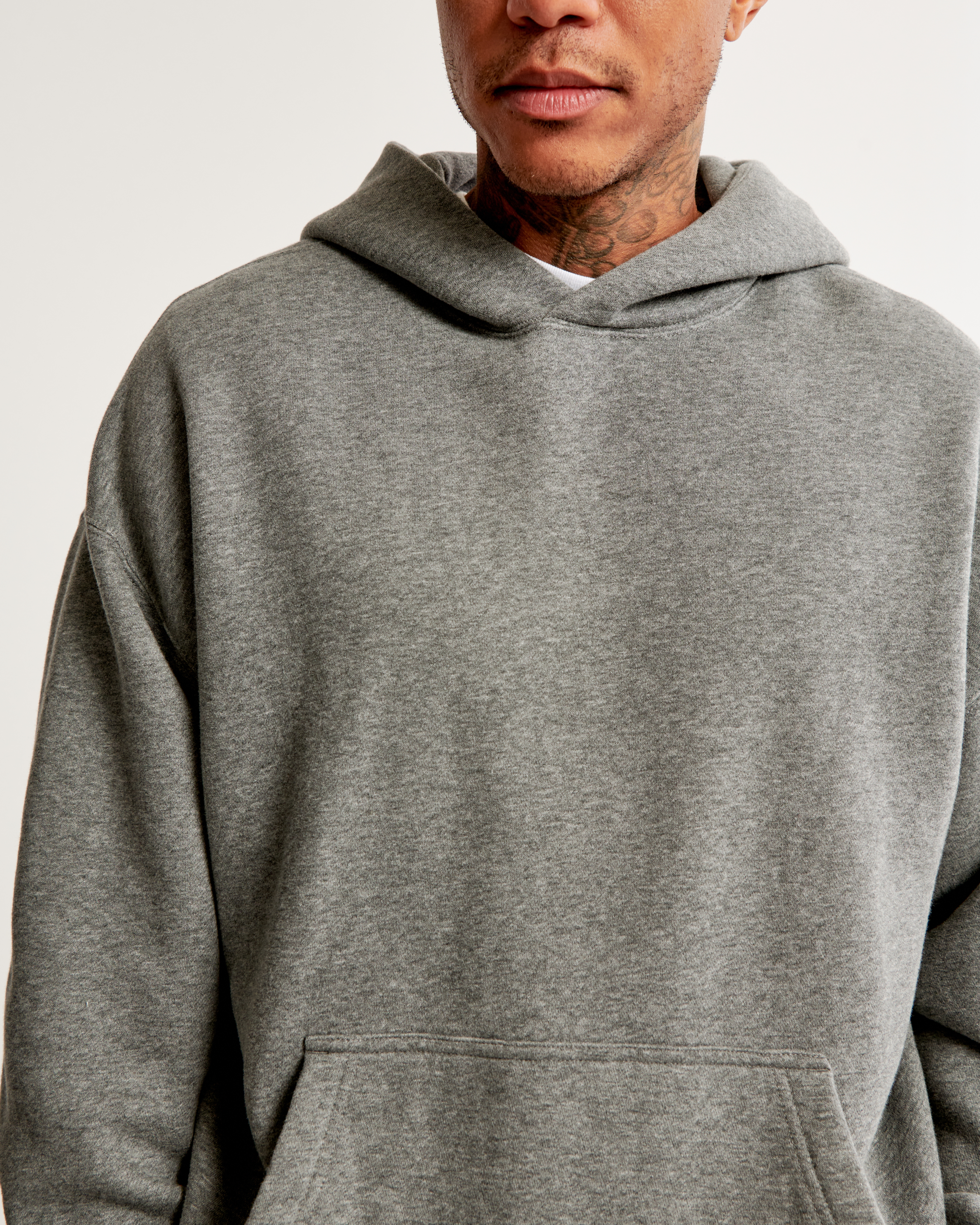 Gender Inclusive Essential Popover Hoodie Abercrombie