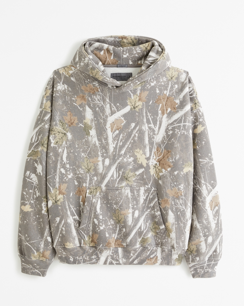 YEEZY CAMOUFLAGE BOXY FIT HOODIE M