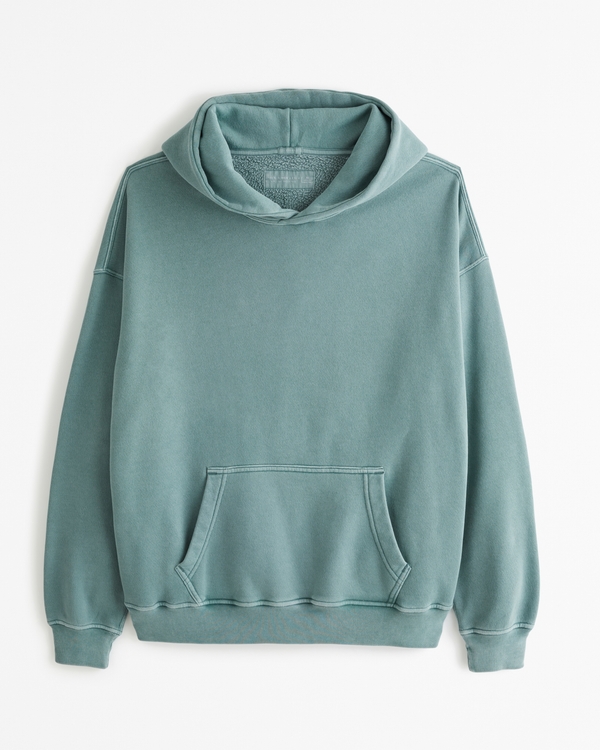 Essential Popover Hoodie, Turquoise