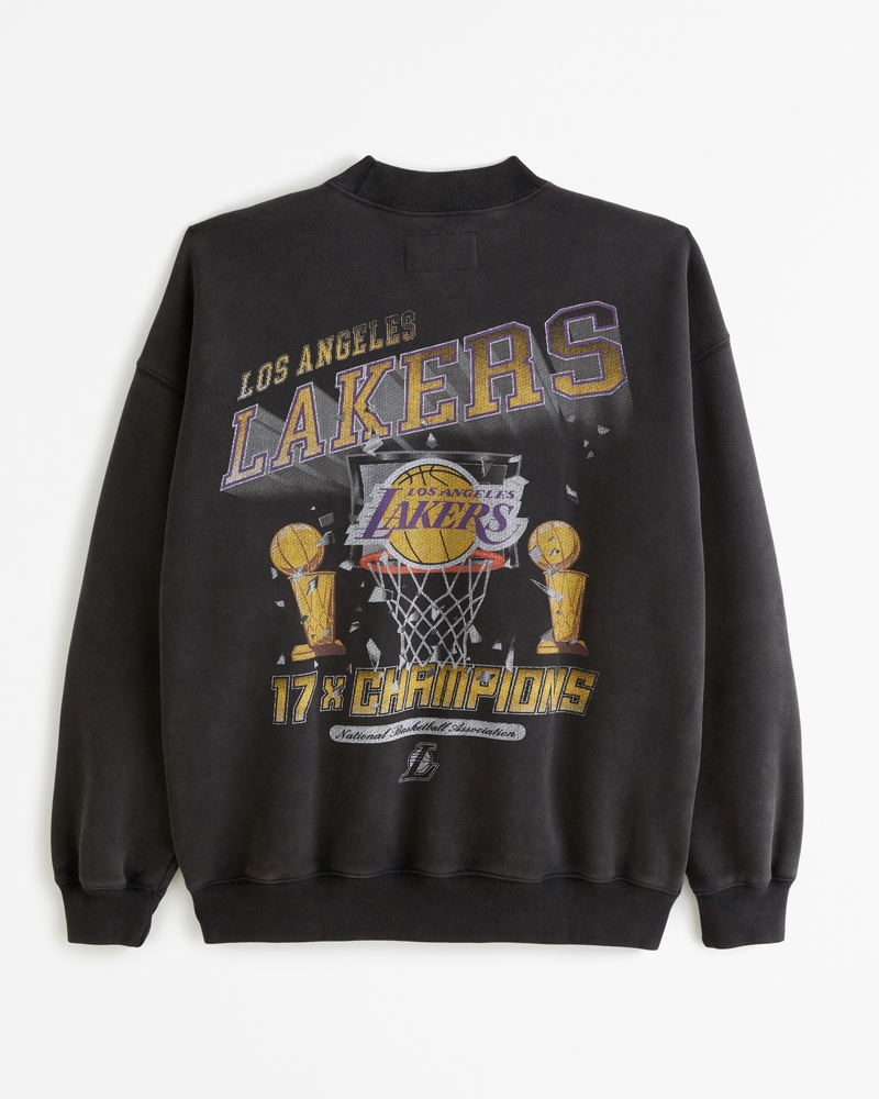 Lakers discount crew sweatshirt