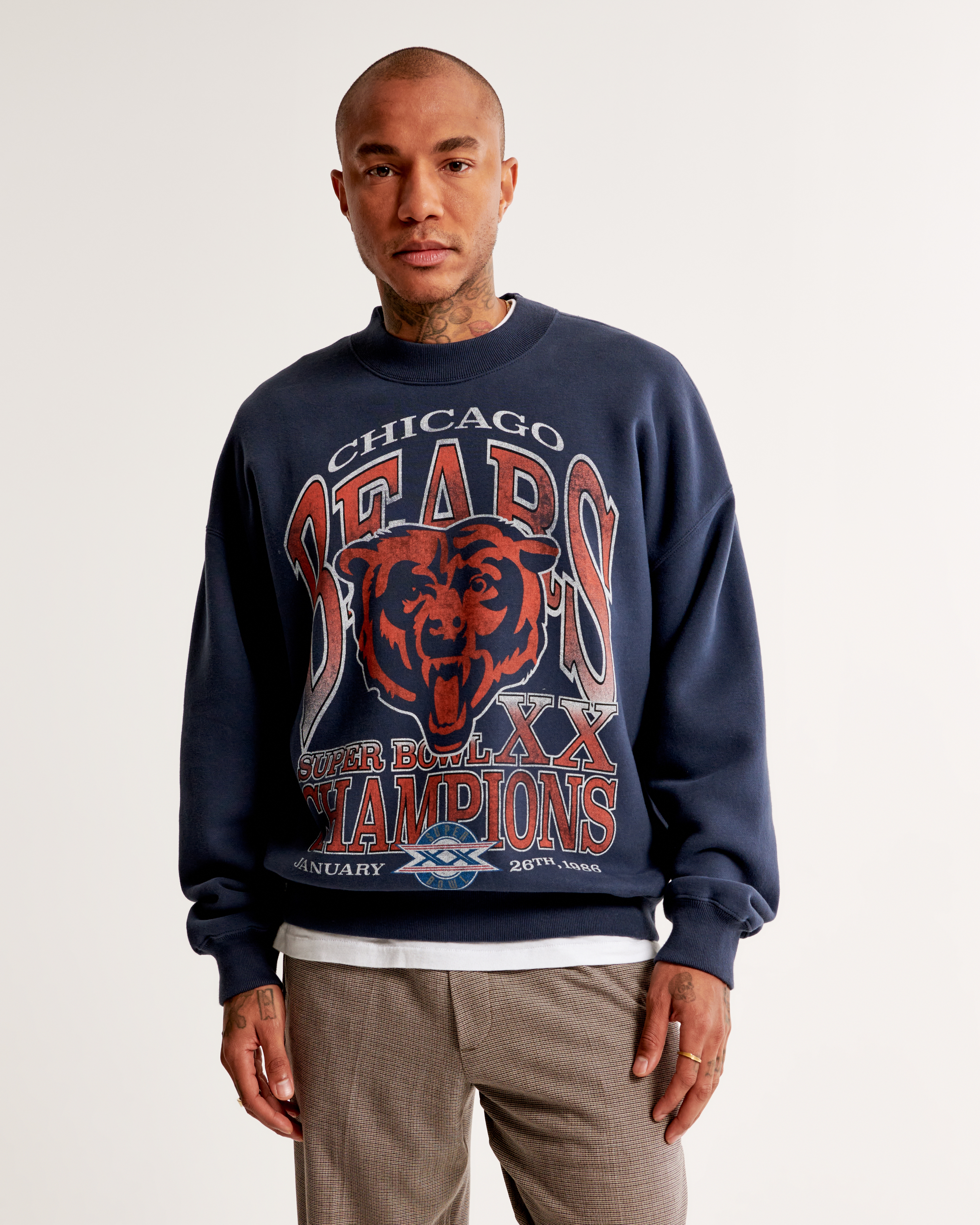 Chicago bears sweater online vintage