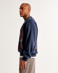 Chicago Bears Square Off Crew Sweatshirt - Mens