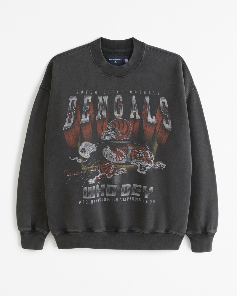 Men's Cincinnati Bengals Graphic Crew Sweatshirt