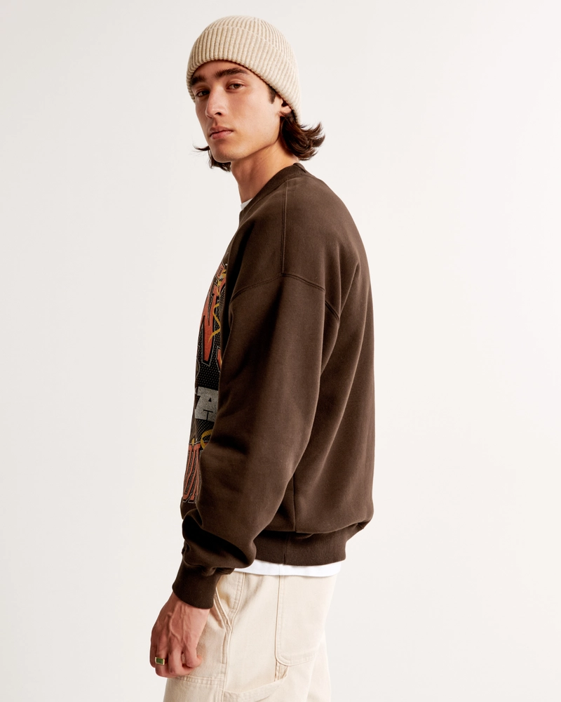 Cleveland Browns Graphic Crew Sweatshirt