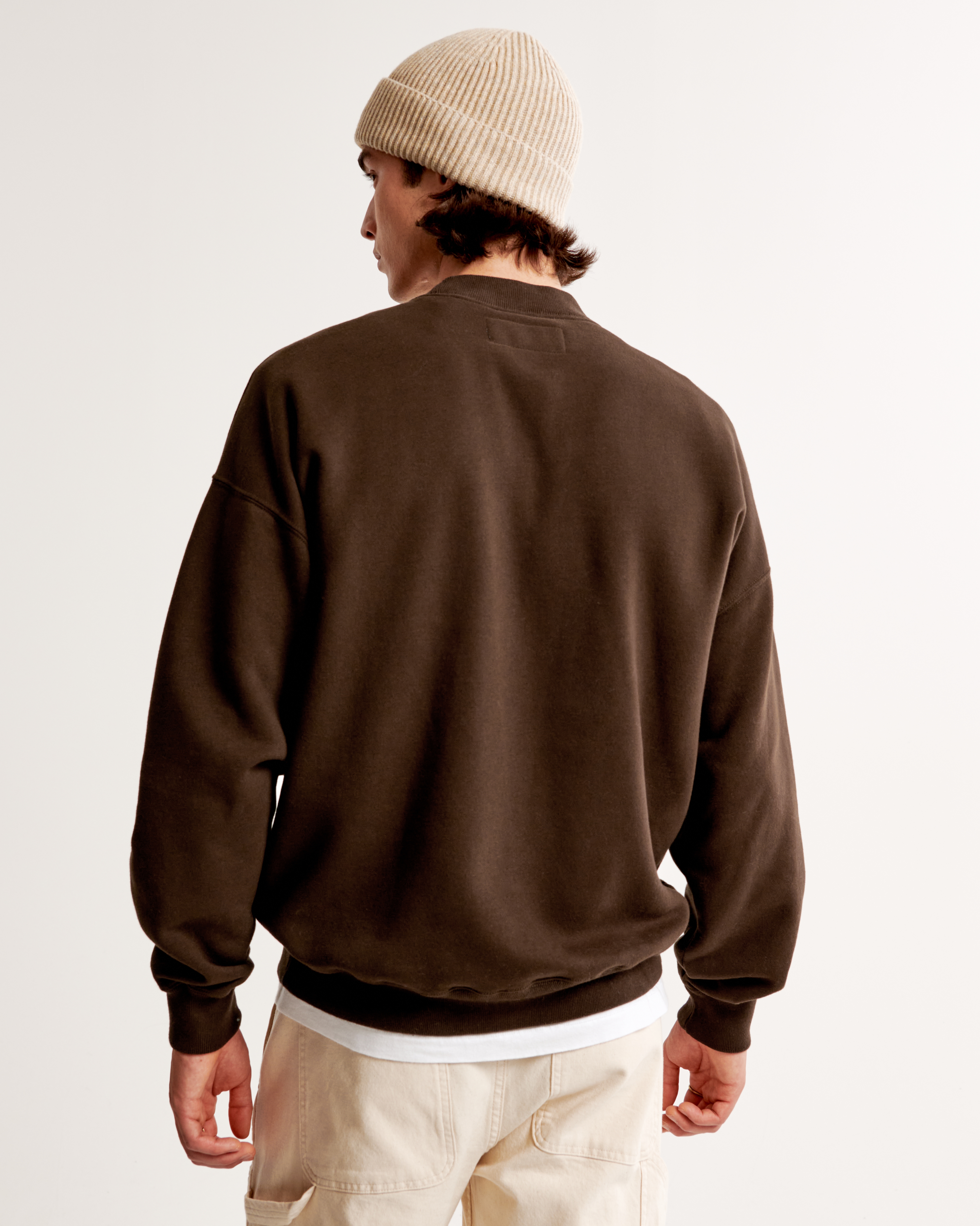 Brown discount sweatshirt men