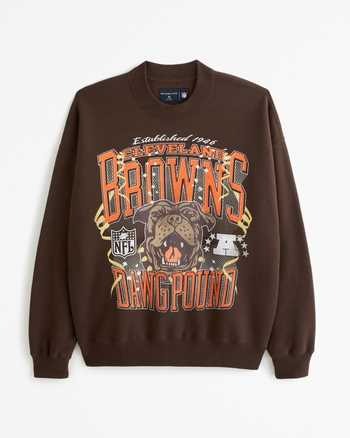 Men's Cleveland Browns Graphic Crew Sweatshirt