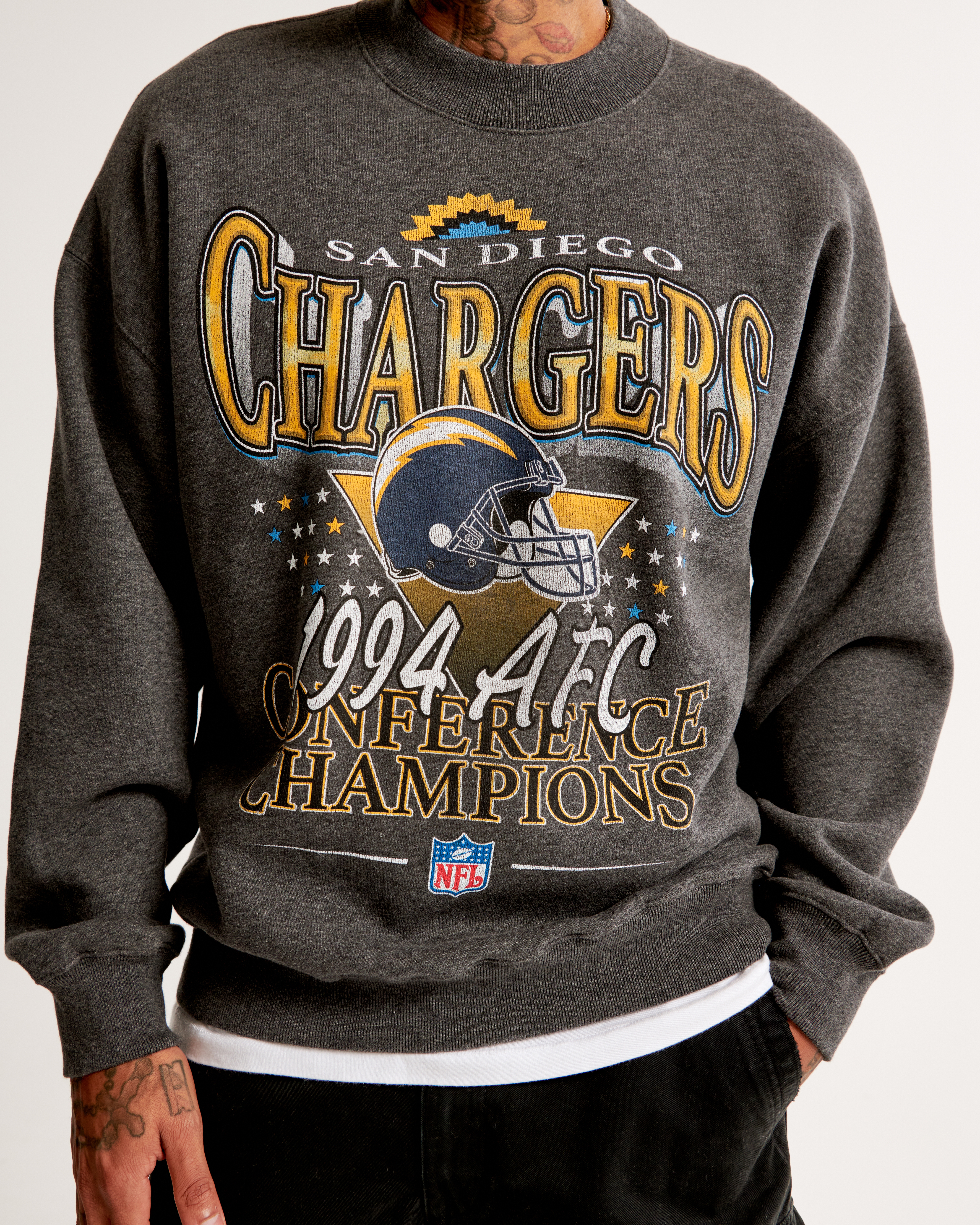 San diego outlet chargers sweater