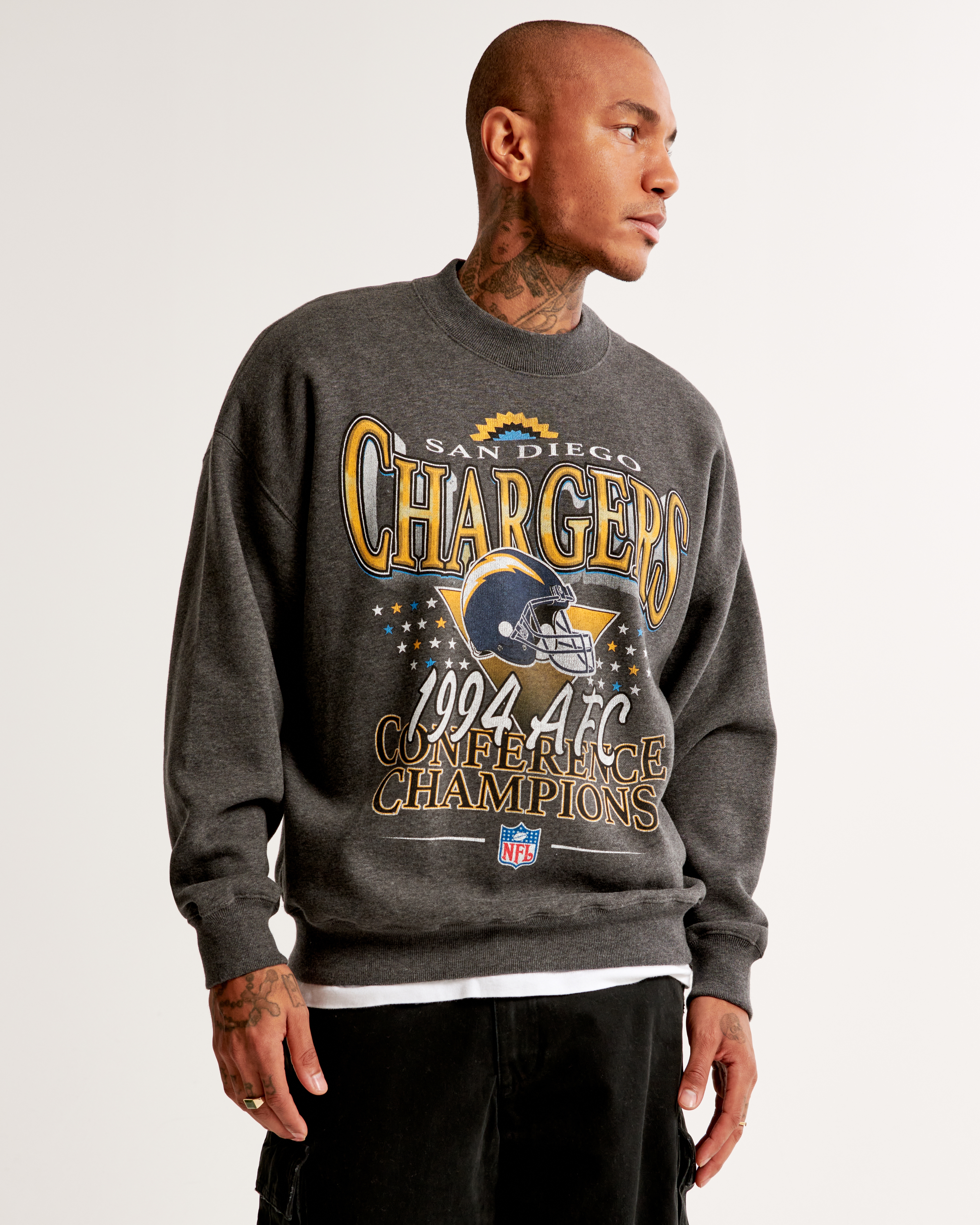 Chargers shop sweatshirts cheap