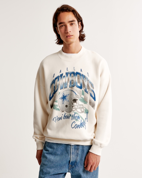 Dallas Cowboys Graphic Crew Sweatshirt