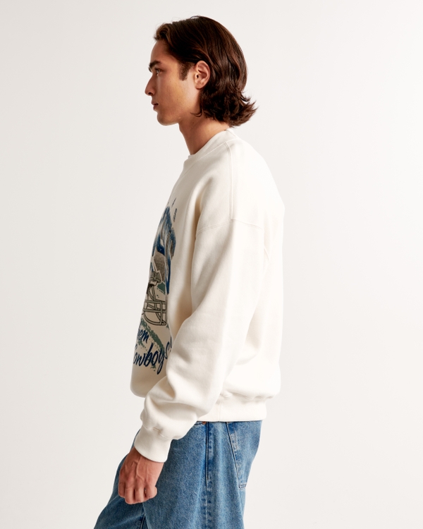 Dallas Cowboys Graphic Crew Sweatshirt