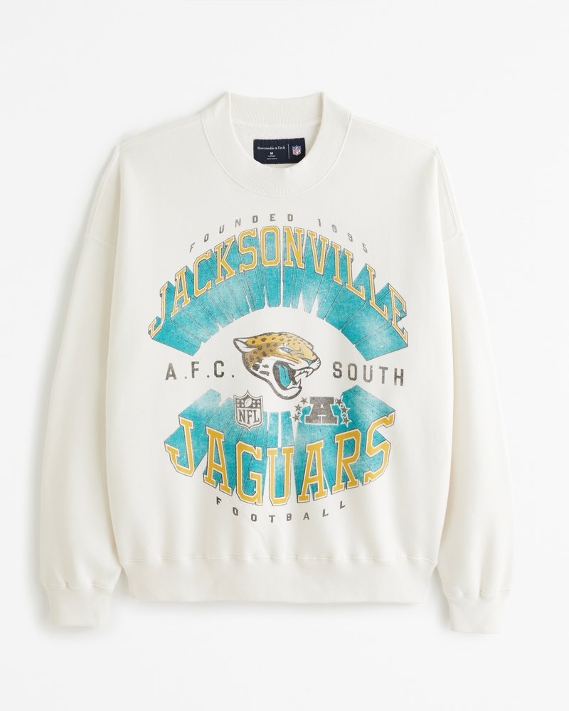 Men's Jacksonville Jaguars Graphic Crew Sweatshirt, Men's Fall Outfitting