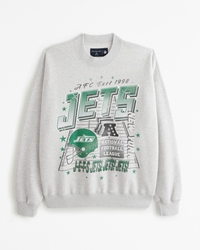 New York Jets Graphic Crew Sweatshirt