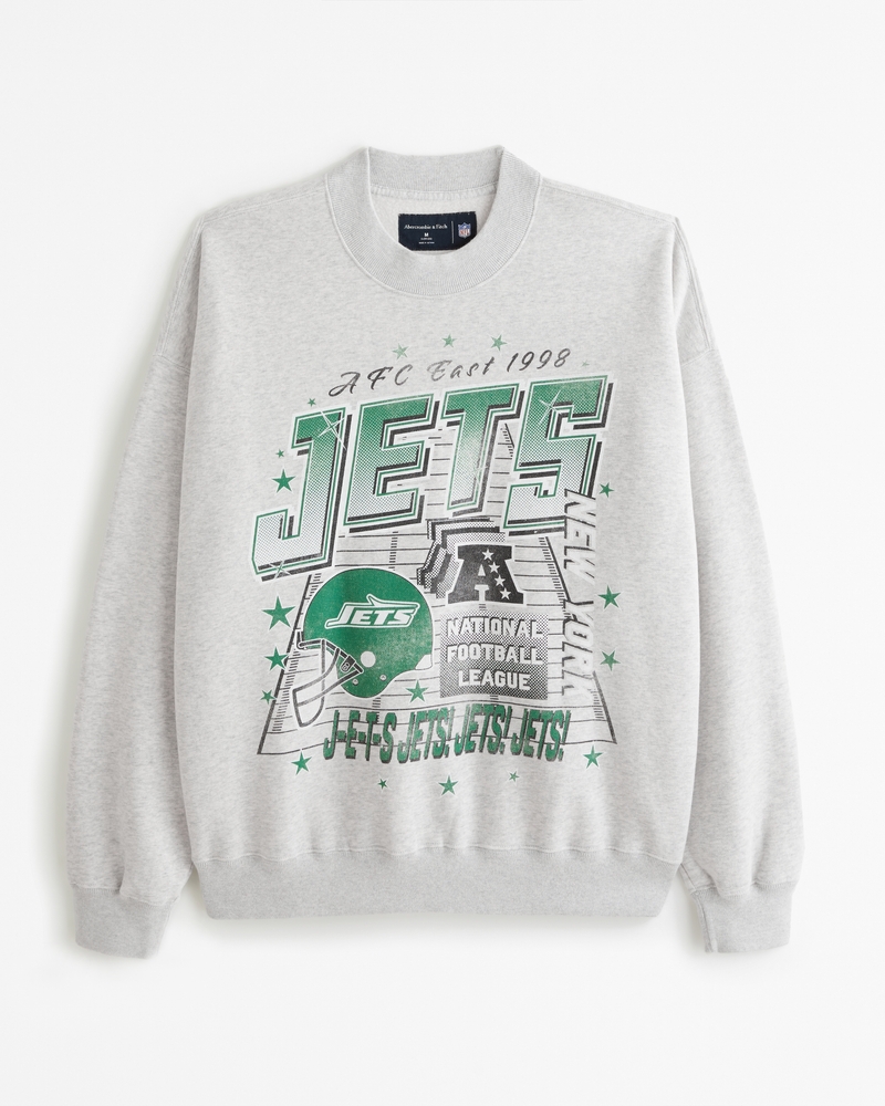 Men's New York Jets Graphic Crew Sweatshirt