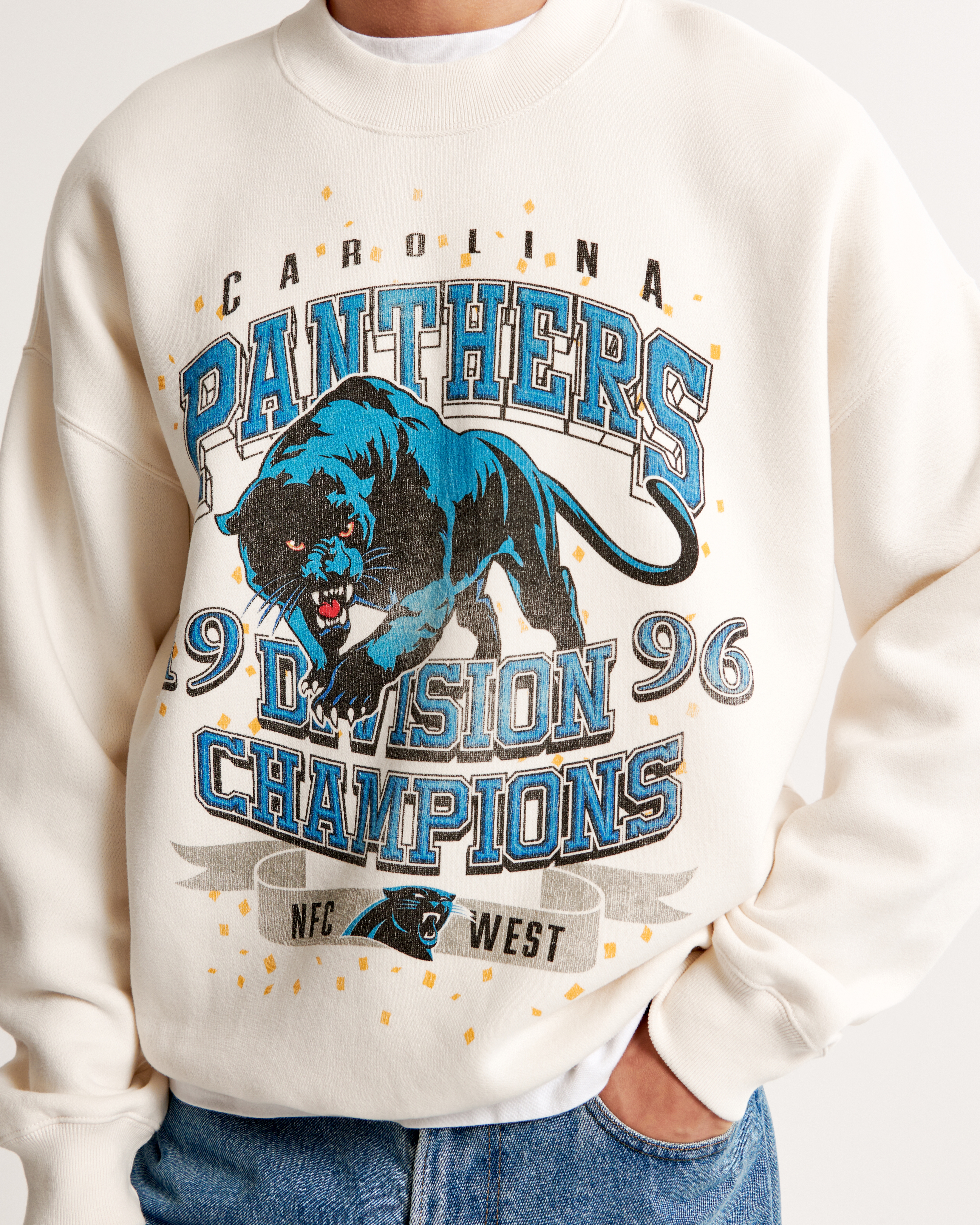 Property of 2024 carolina panthers sweatshirt