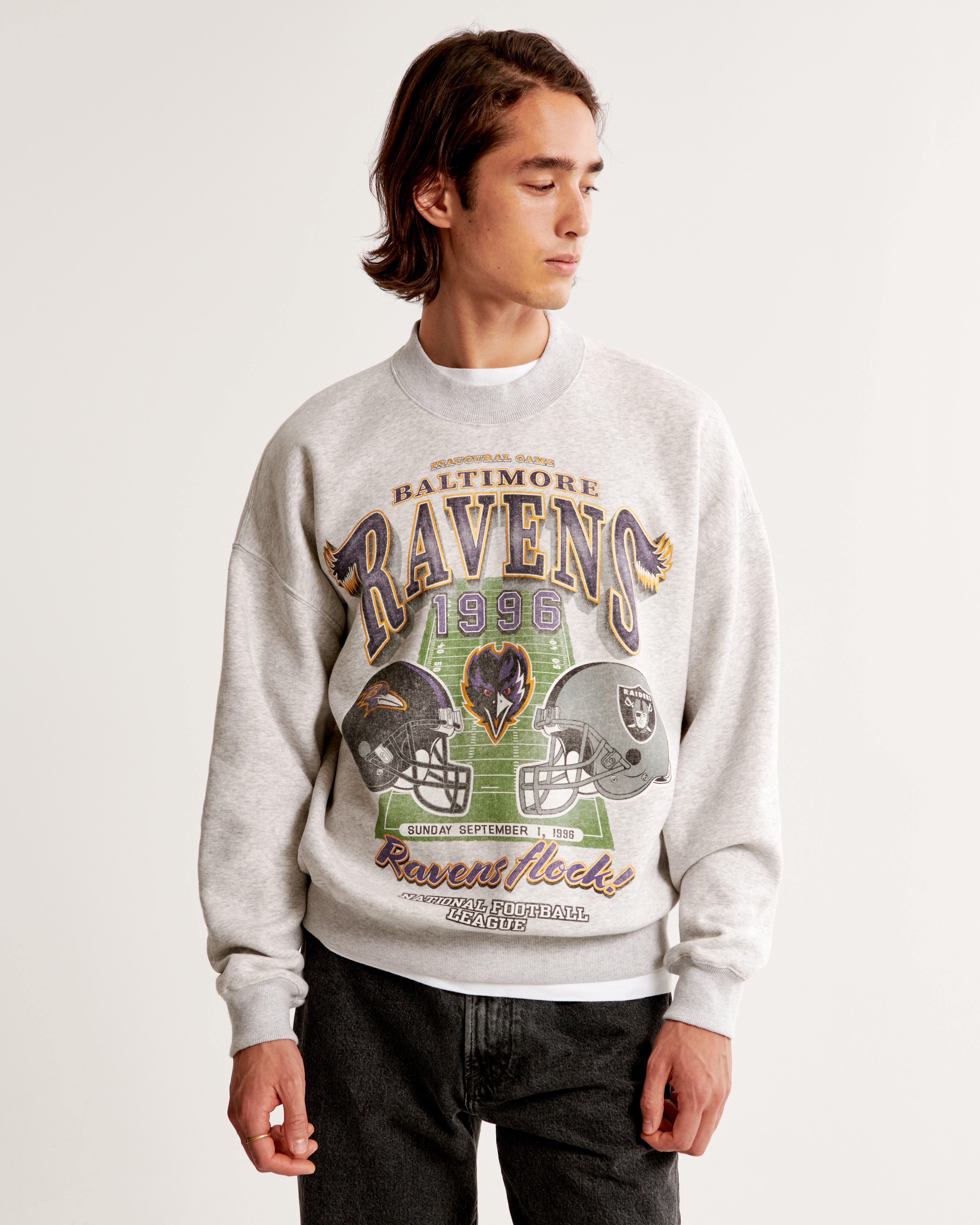 Ravens cheap crewneck sweatshirt