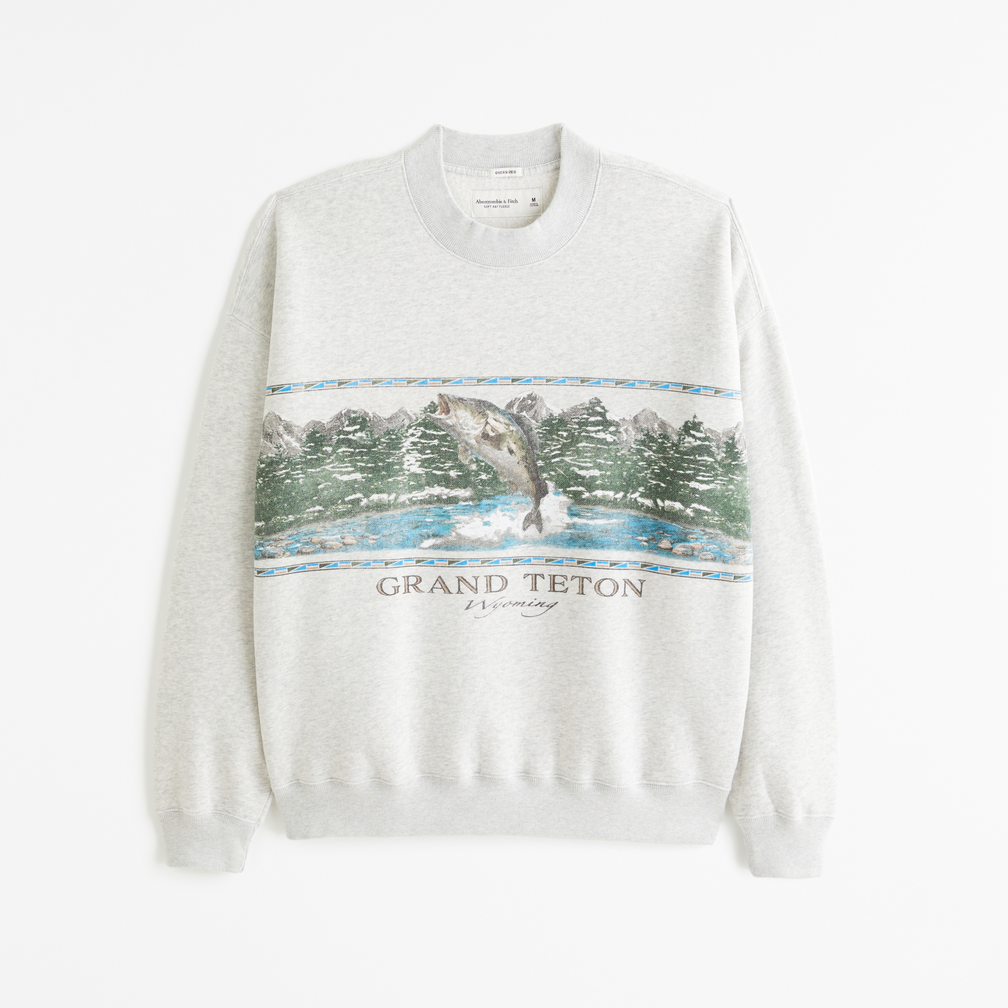 Grand Teton Graphic Crew Sweatshirt