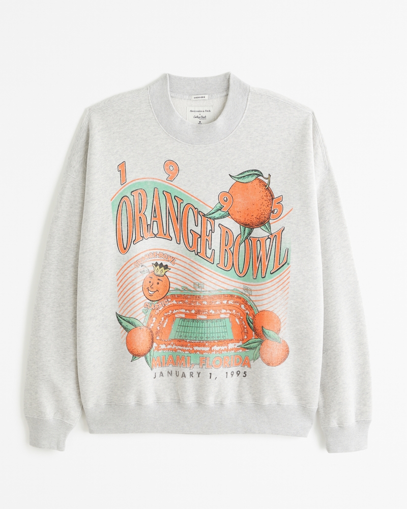 Vintage orange sweatshirt sale