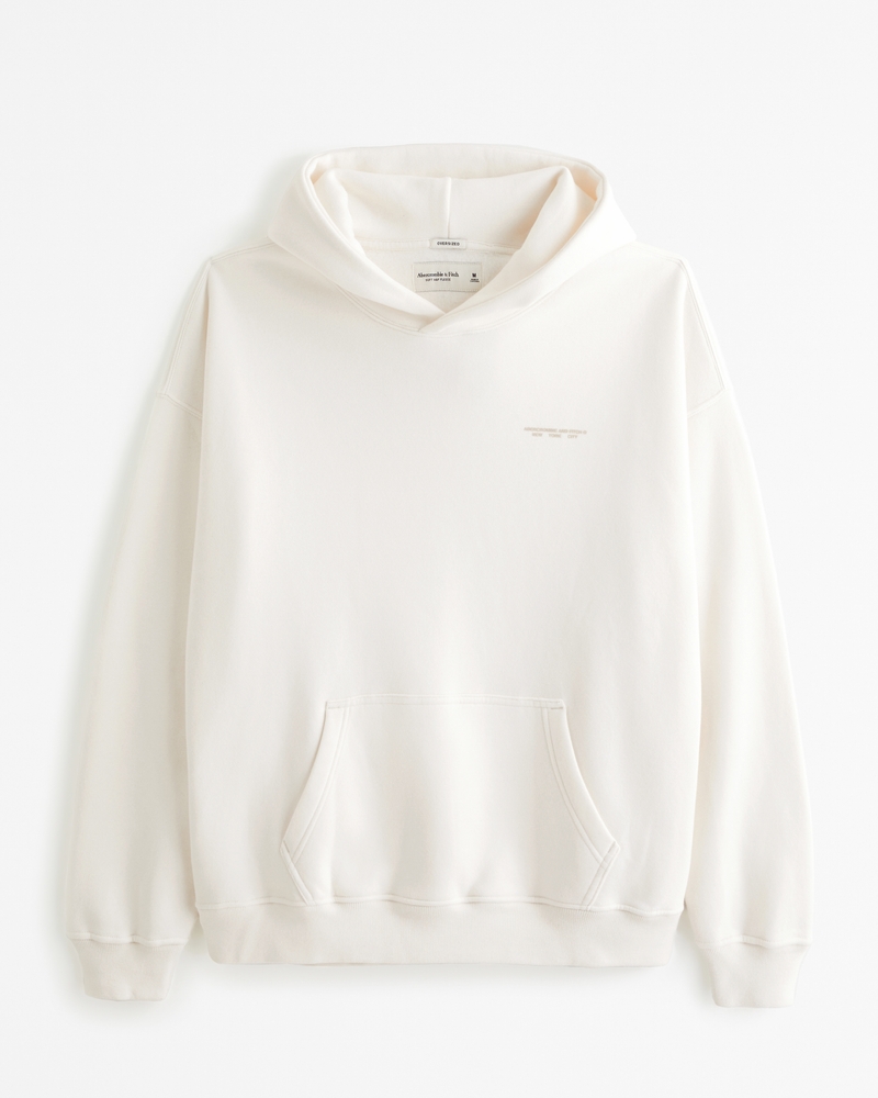 Hollister logo hot sale tape hoodie